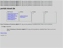 Tablet Screenshot of portal.vissel.de